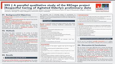 Alzheimer’s Disease International Conference 2022 in London – Poster on RECage project